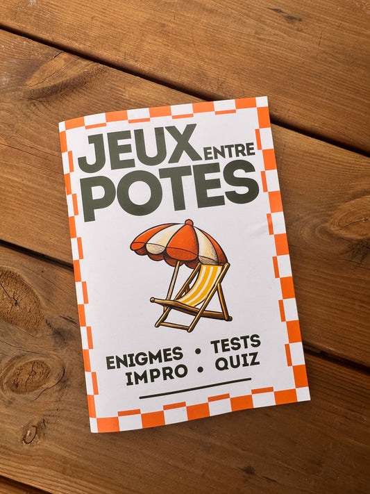 Livre de Jeux entre Potes (18+)