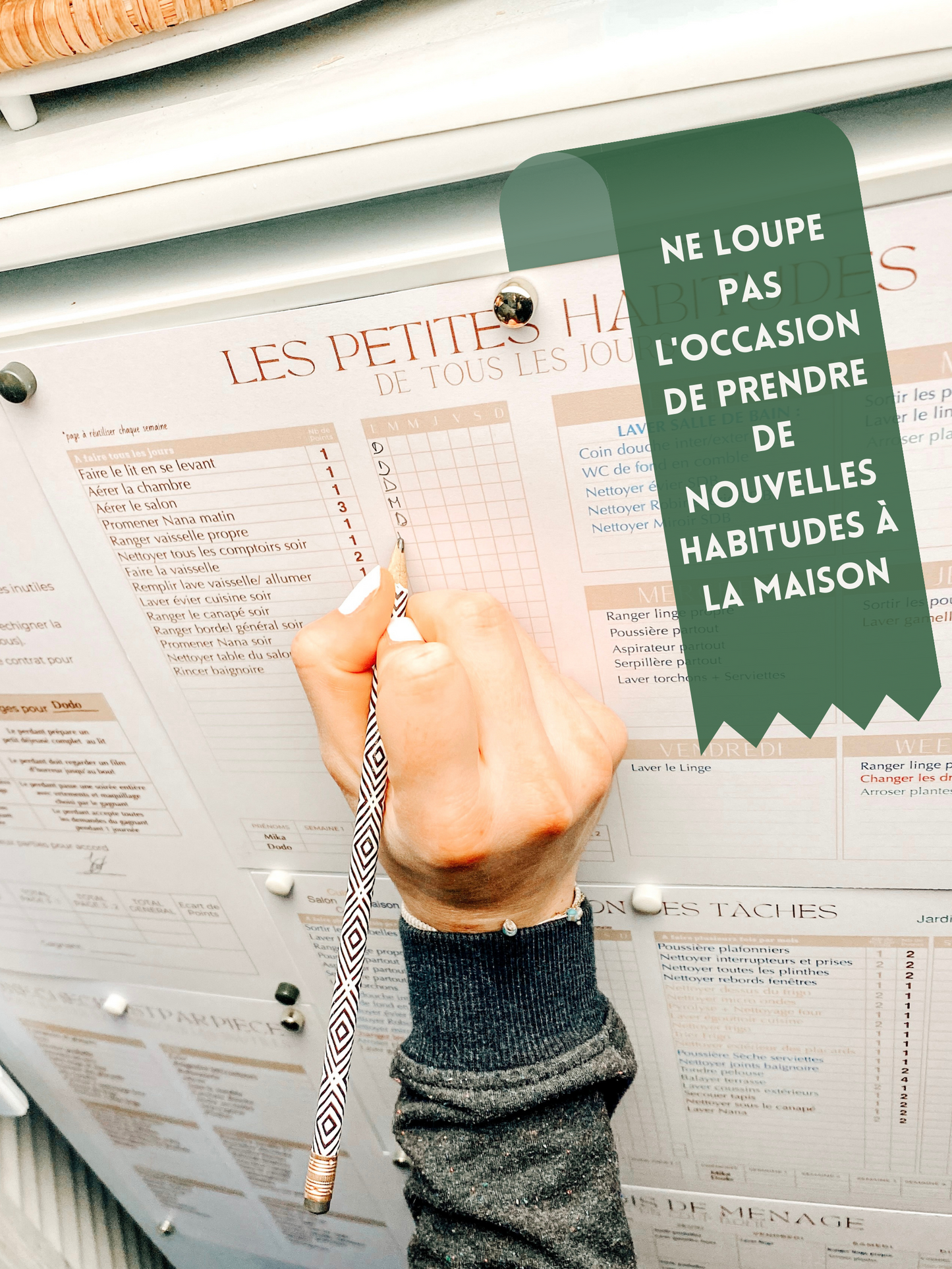 Jeu du ménage "un Adulte"