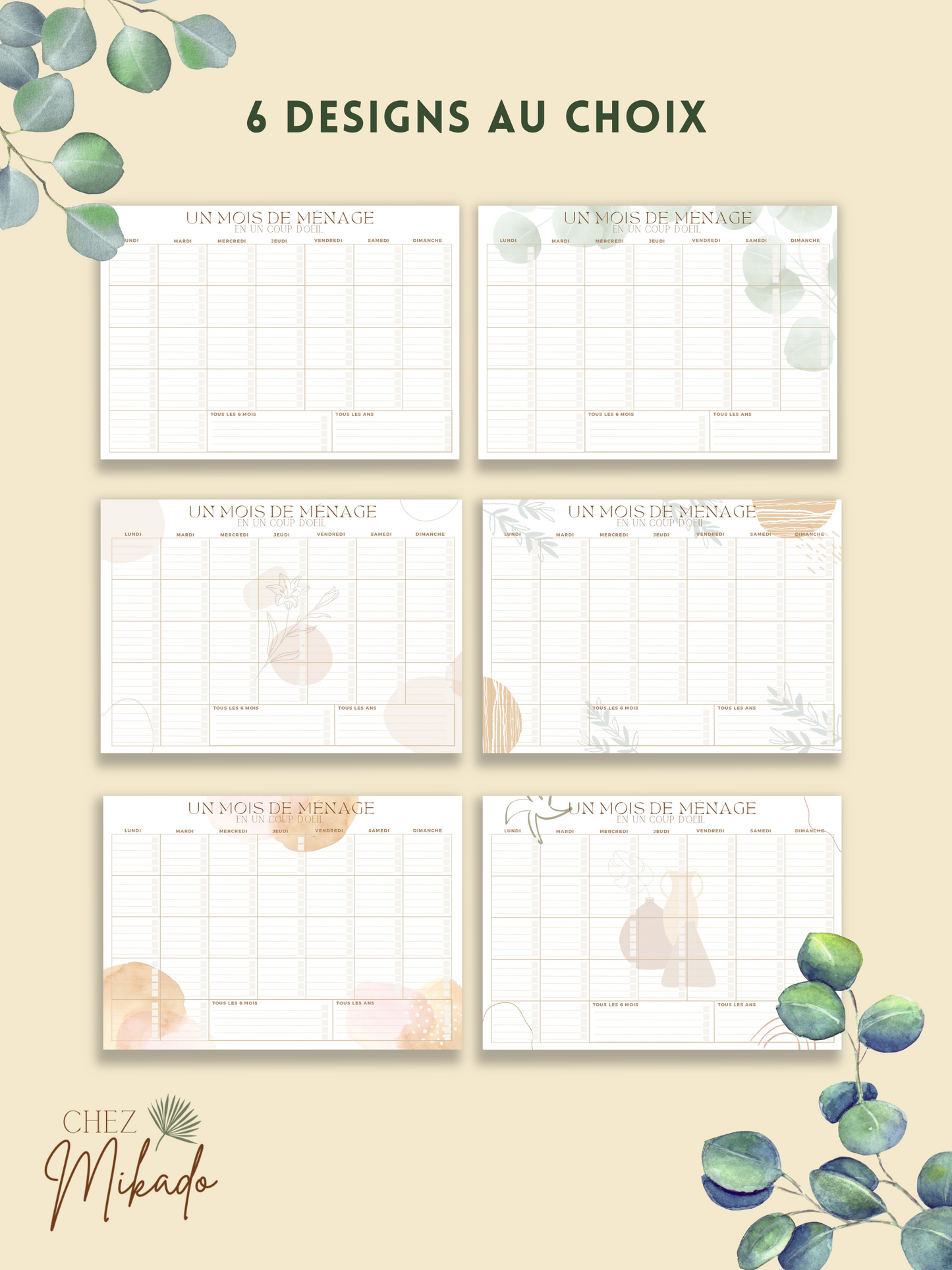 Jeu du ménage "De 3 à 5 adultes + enfants"