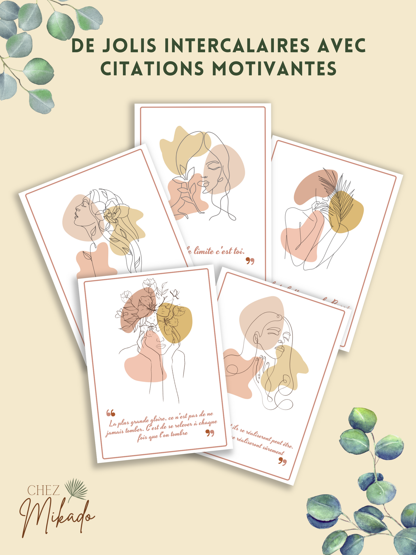 Le modèle Business Planner (Avec Planner Quotidien et  mensuel)