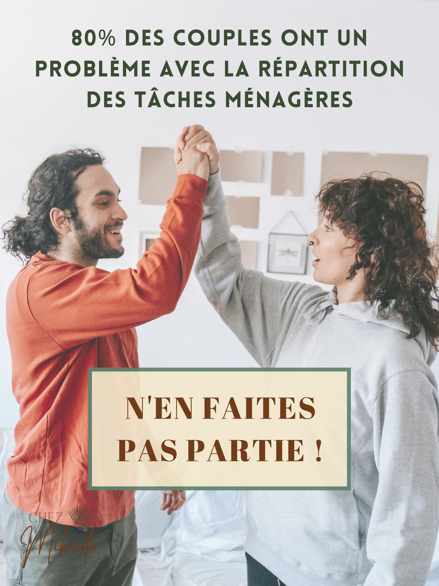 Jeu du ménage "Deux adultes et un bébé"